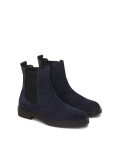 Navy blue suede Chelsea boots IDDROSS