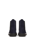 Navy blue suede Chelsea boots IDDROSS