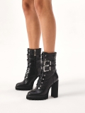 Heeled boots with high upper  MORENA