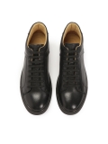 Minimalist men's smooth leather sneakers  FELIKS