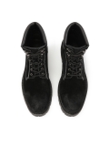 Suede boots with smooth leather insert  KS ALCESTE