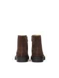 Brown suede boots with trep sole  KS CANRERTH