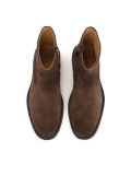 Brown suede boots with trep sole  KS CANRERTH