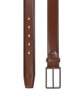 Brown men's formal belt SORROSS