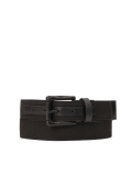 Black fabric belt IRENAUS