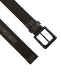 Black fabric belt IRENAUS