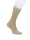 Beige men's socks made of high-quality cotton TREZEE
