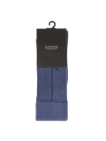 Blue men's socks made of soft cotton TREZEE