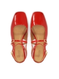 Patent leather red pumps MARIANA