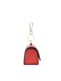 Red key case with snap hook  ARABELLA