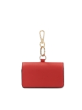 Red key case with snap hook  ARABELLA