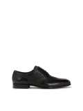 Elegant black oxfords with rosette decoration  JAZON