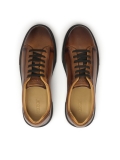 Brown sneakers in smart casual style SILVAN