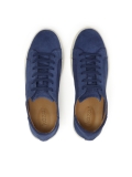 Navy blue suede leather sneakers CASPEROS