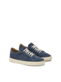 Navy blue sneakers on a white sole  DESSOUBRE 