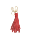 Red keychain with a clutch  MADELINE