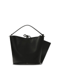 Black handbag with hand grip KS GLORIA 