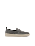 Suede sneakers with slip-on upper KS ETIENNE