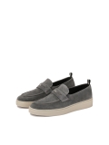 Suede sneakers with slip-on upper KS ETIENNE