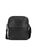 Black men's shoulder bag FABIANN