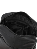 Black men's shoulder bag FABIANN