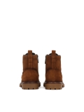 Brown men's boots made of natural suede OCTAVIOSS