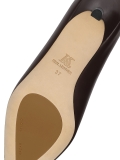 Dark brown pumps with extended nose KS NARINE