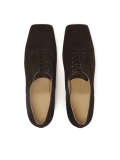 Dark brown shoes with low upper KS LORIENT