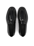 Black men's patent leather loafers KS MAACURY