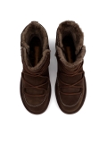 Brown snow boots insulated with sheep's wool KS NOE