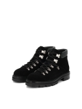 Black suede and natural leather boots KS ALCESTE