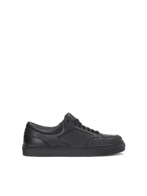 Czarne sneakersy damskie-475648