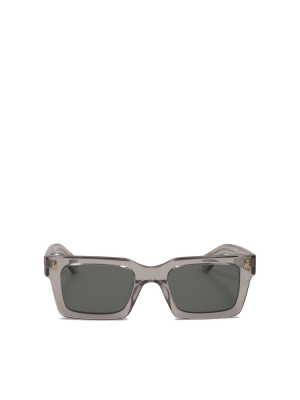 Grey polarized wayfarer glasses 