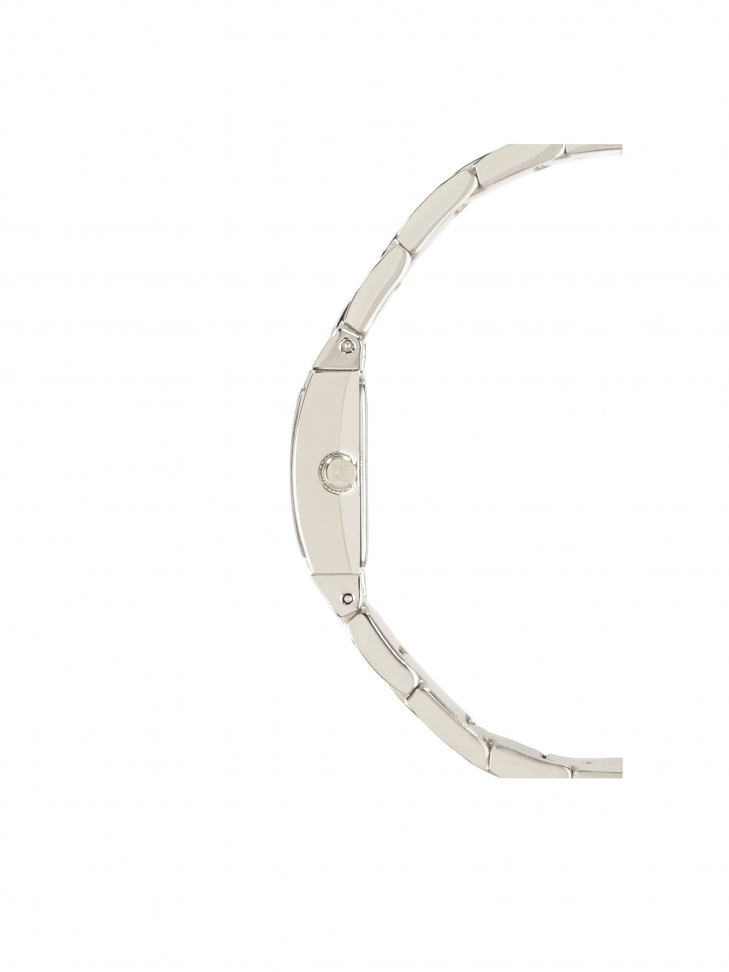 Women's watch on a bracelet decorated with crystals 