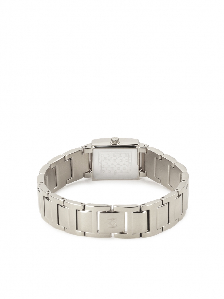 Women's watch on a bracelet decorated with crystals 