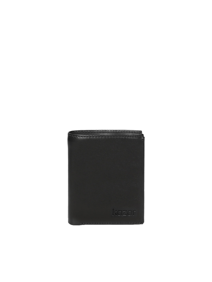 Men's black wallet IGOR