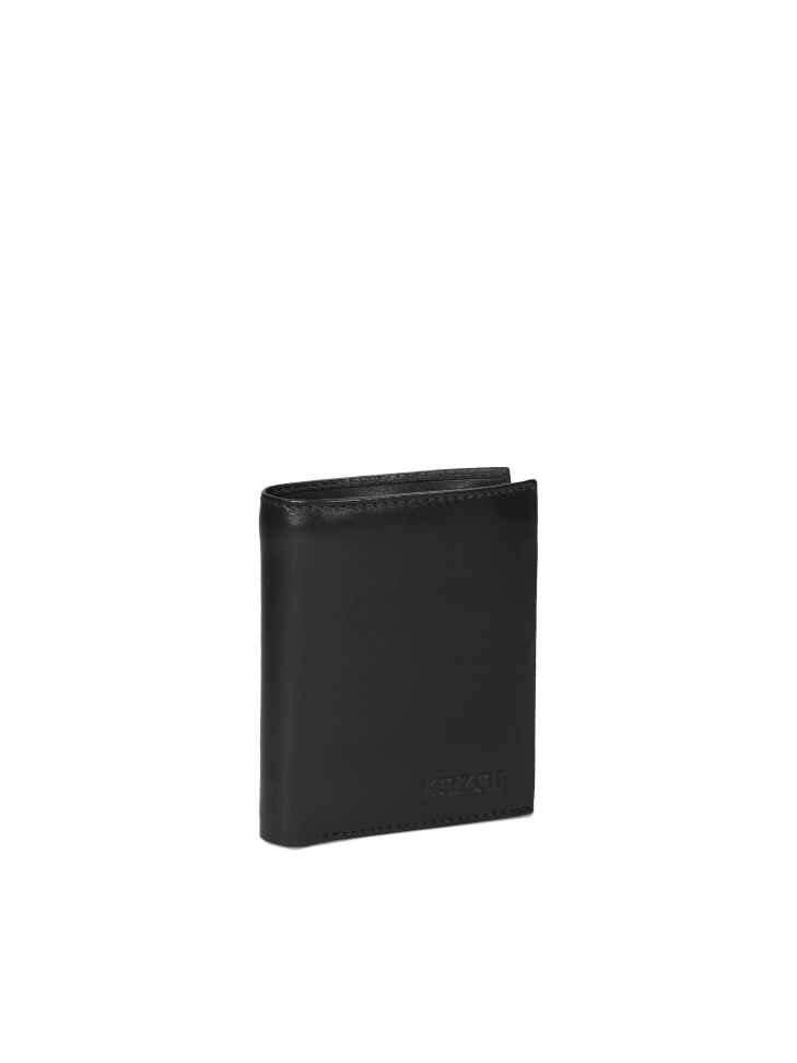 Men's black wallet IGOR