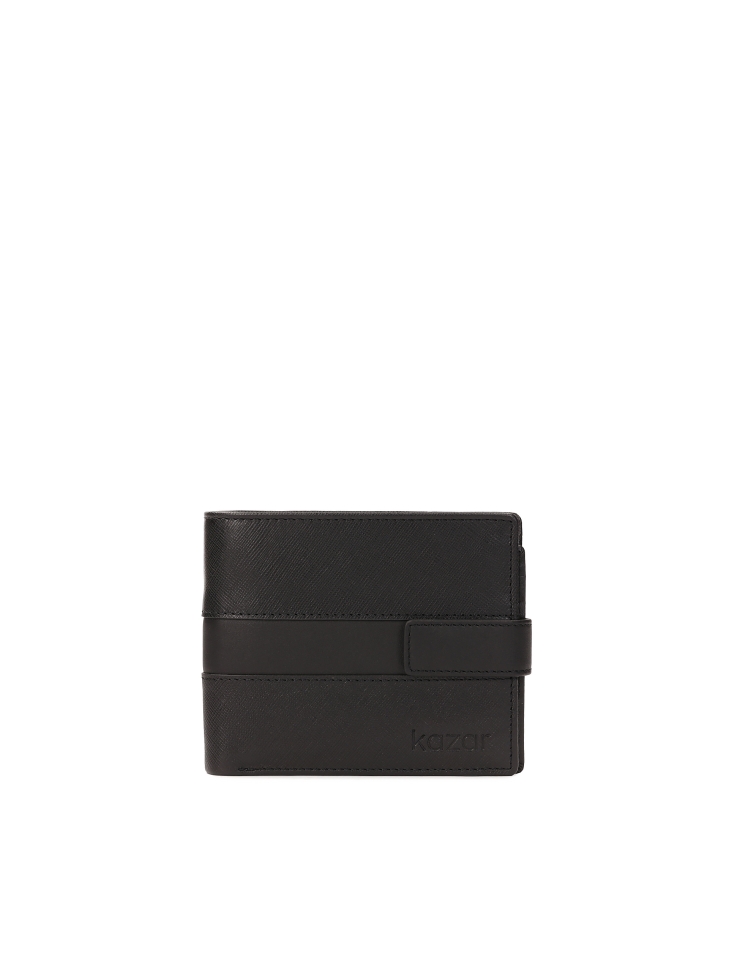Men's black wallet SALVADOR