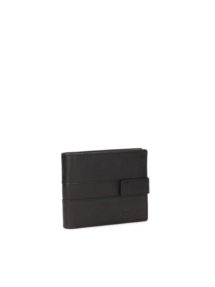 Men's black wallet SALVADOR