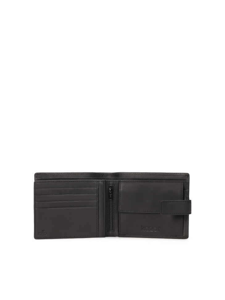 Men's black wallet SALVADOR