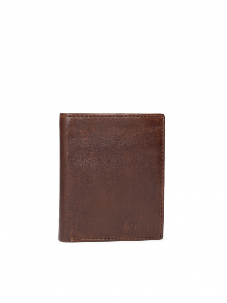 Classic men's wallet in brown color  ANDREAS
