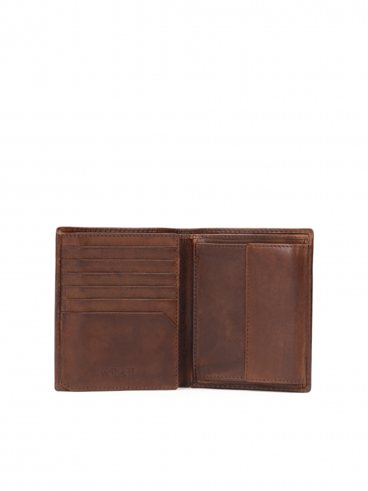 Classic men's wallet in brown color  ANDREAS
