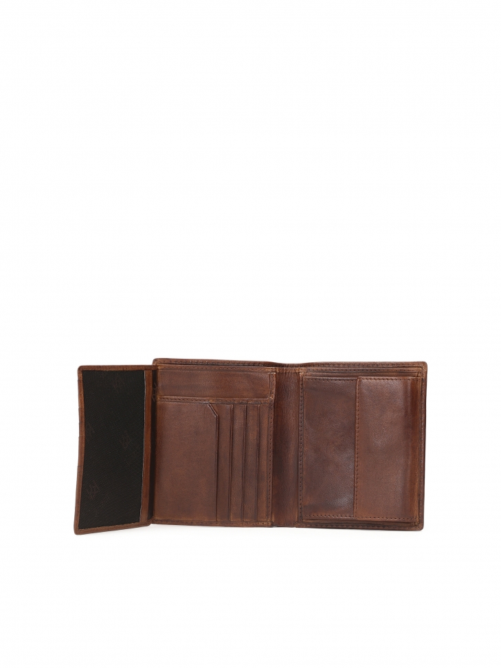 Classic men's wallet in brown color  ANDREAS
