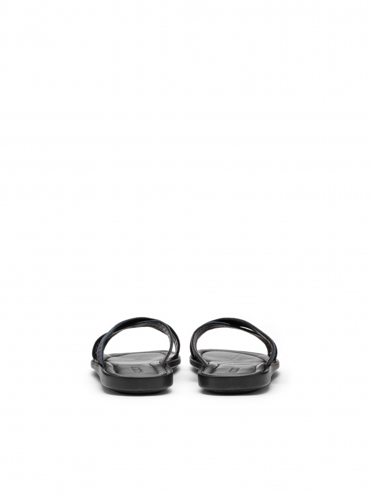 Men's navy blue slides HARRY