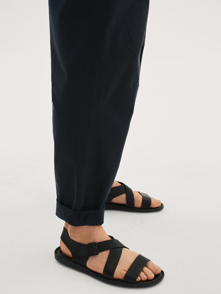 Men's black sandals HARRY