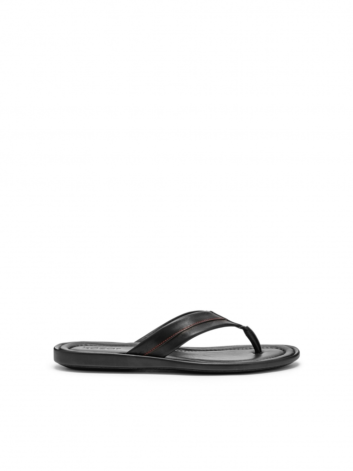 Men's black flip-flops HARRY