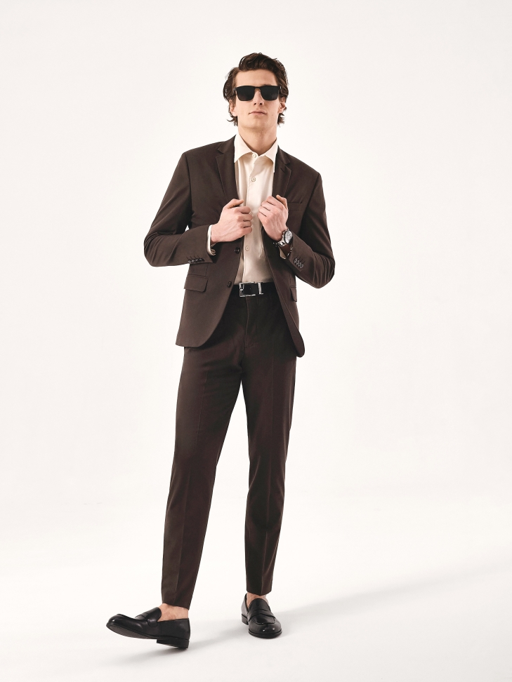 Watch with silver bracelet and black dial ELITE DYNAMICS