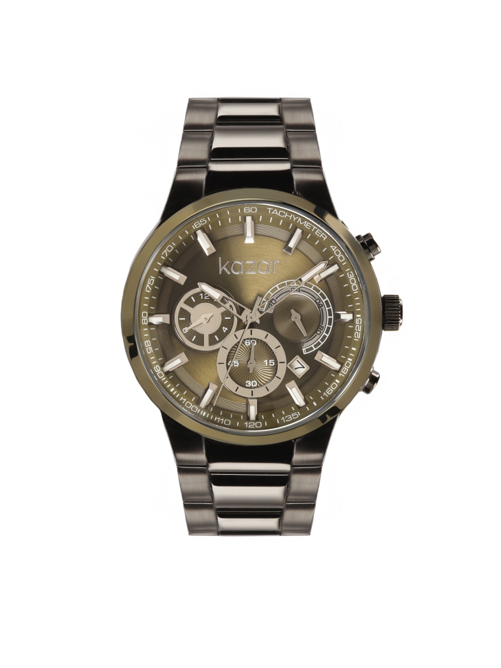 Black watch with green dial ELITE DYNAMICS