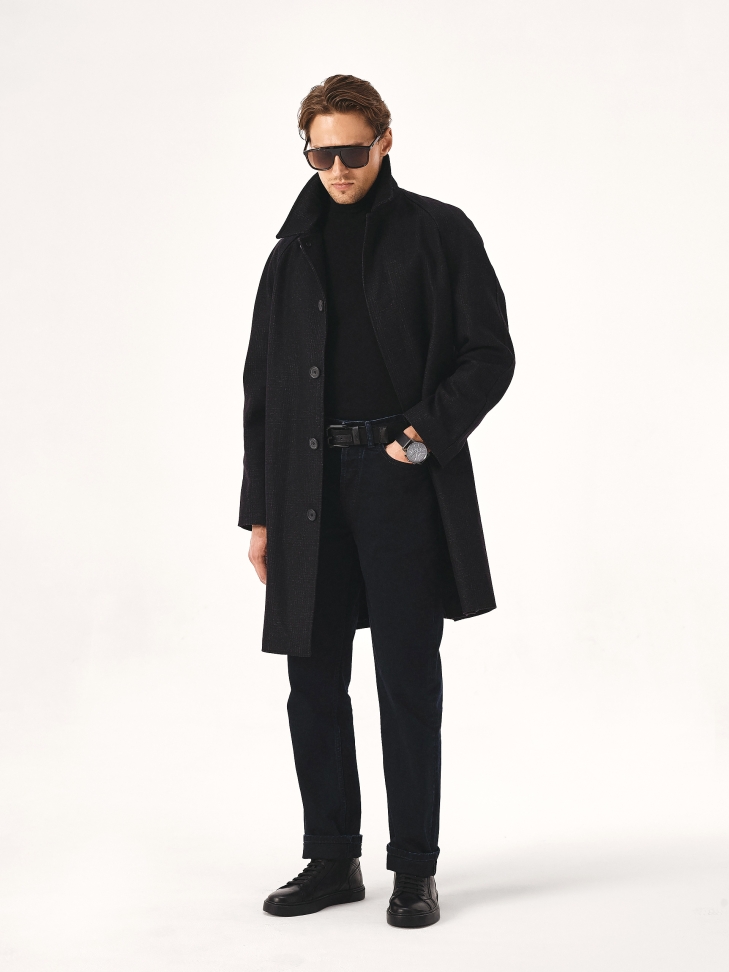 Analog watch on a leather strap WATCH MY MATCH