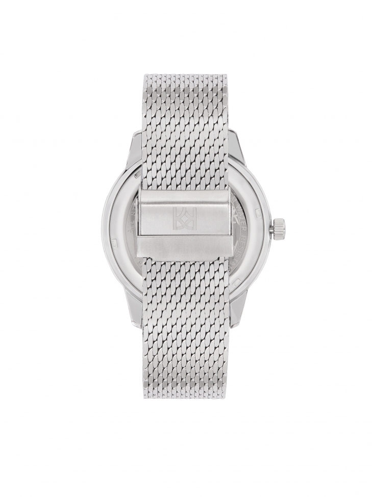 Classic men's analogue watch on a mesh bracelet STEEL MY STYLE 